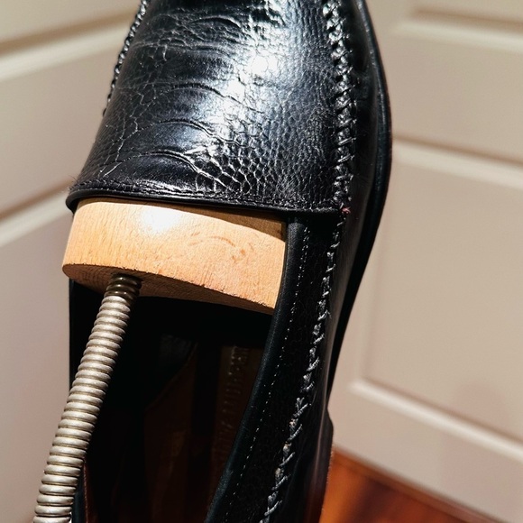 Johnston & Murphy Croc Design Loafers. - Picture 13 of 14